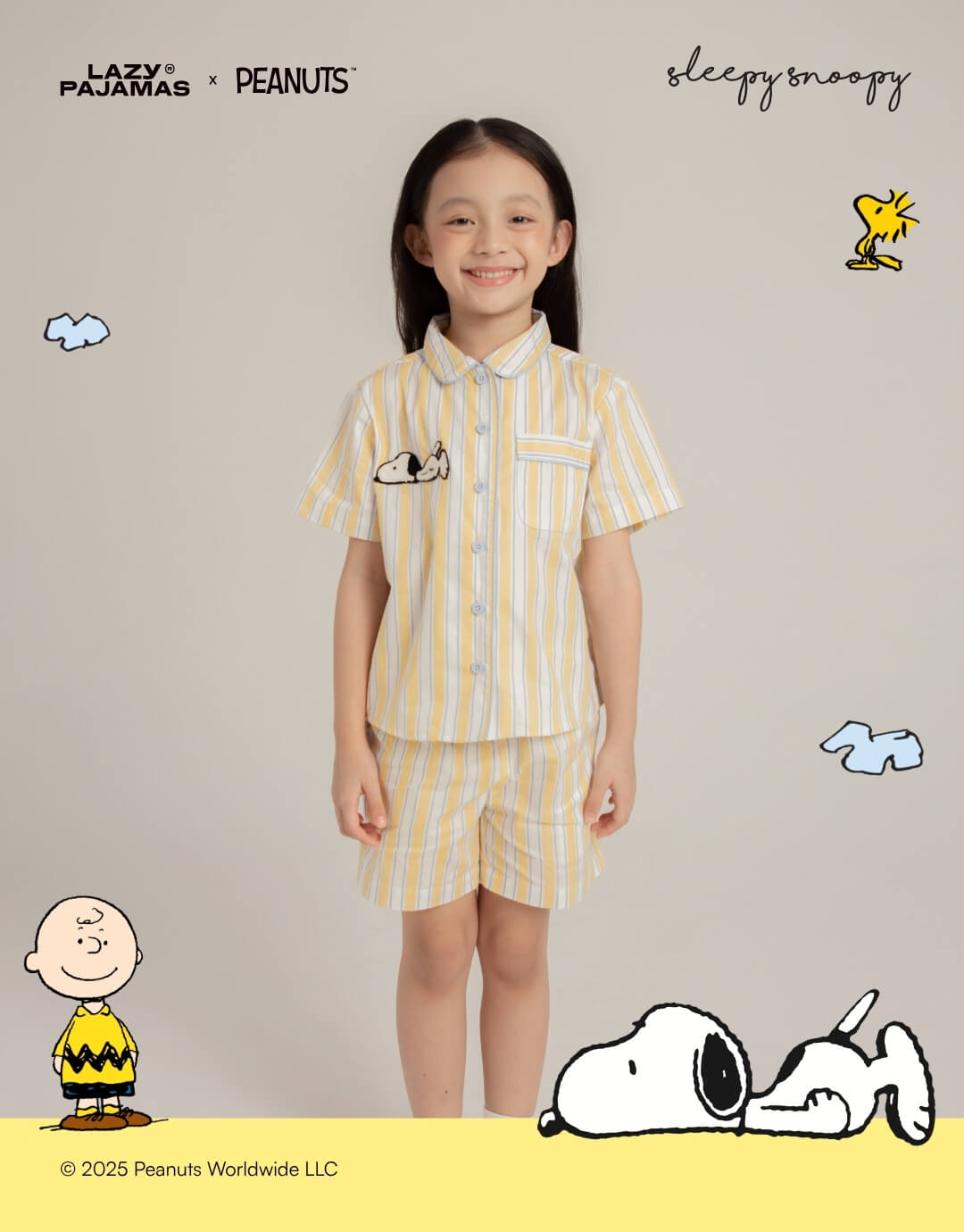 LAZY® PAJAMAS × PEANUTS™ Sleepy Snoopy